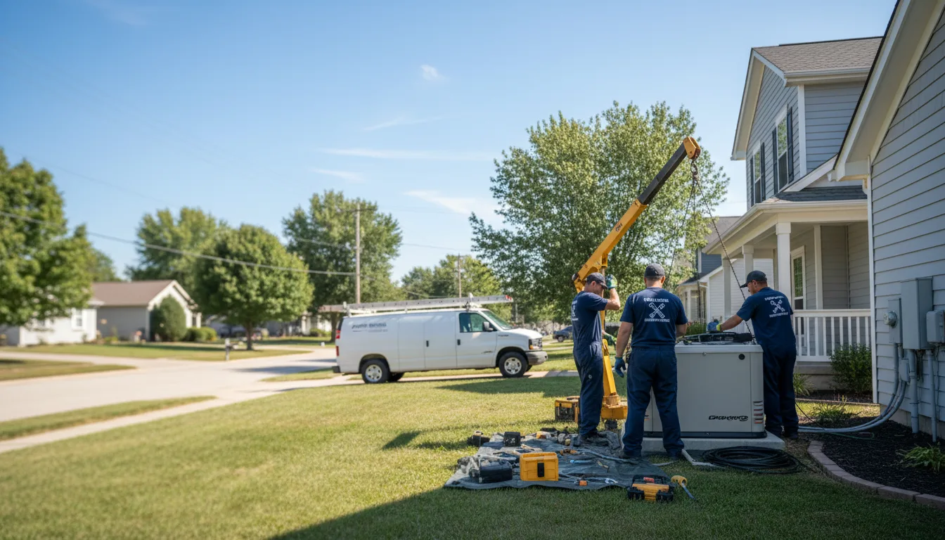 Generator Installation in Victoria, IL near me